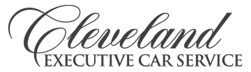Cleveland Executive Car Service logo with elegant black script and serif text on white background
